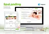 SpaLanding: Адаптивный сайт для спа-центра, массажного центра — скриншот 1